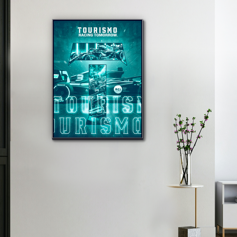 F1-Leinwand Tourismo Clothing Racing, Ansicht 1