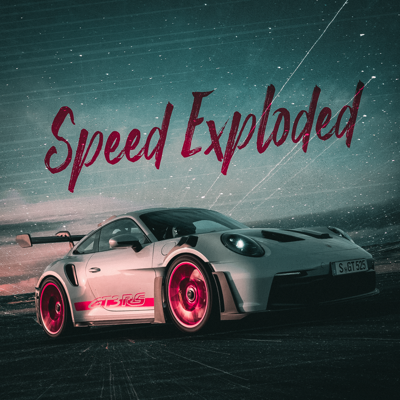 Porsche GT3 RS-Leinwand, Ansicht 2