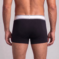 Personalisierte RACE NUMBER Boxershorts, schwarz