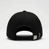 Vue arrière d’une casquette noire Drivers Only Tourismo avec fermeture réglable