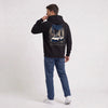 Sweat Bugatti Divo French Couture Speed noir à capuche vu de dos