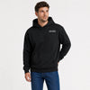 Sweat Dodge Demon 170 Last Call noir vu de face en plan rapproché avec logo Tourismo