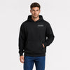 Schwarzes Jaguar D-Type Le Mans N°6: Born for Le Mans Sweatshirt, Nahaufnahme Vorderansicht mit Tourismo-Logo
