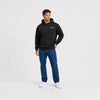 Sweat Peugeot 205 Gti noir vu de face en plan large avec logo Tourismo