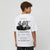Sweat enfant Bugatti Chiron Super Sport blanc dos, design 440 km/h Built Beyond Limits, Tourismo Clothing
