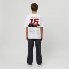 Kinder-T-Shirt Ferrari F1 Charles Leclerc 16