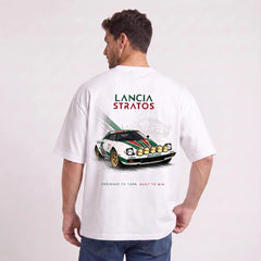 Lancia Stratos Siegkurve T-Shirt