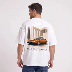 Maserati Bora Italienische Zukunft T-Shirt