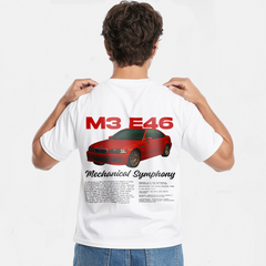 T-Shirt BMW M3 E46 Rot