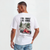T-shirt blanc Spa Grand Prix avec design Eau Rouge et voiture de F1 rouge imprimée dans le dos